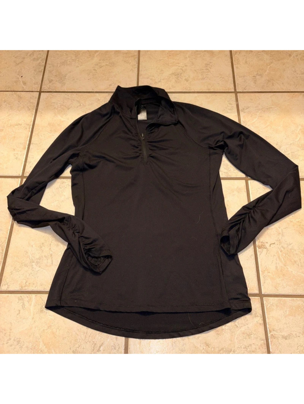 Black Champion Athletic Snatching Jacket with thumb holes